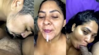 Woman gives hardcore Blowjob in bangladeshi sex video